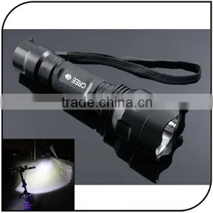 Waterproof 5 Mode C8T6 1000 Lumen Led Tactical Flashlight Quality Choice thumbnail-1