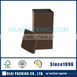 Brown Luxury Large Capacity PU Leather Box for Hamper thumbnail-1