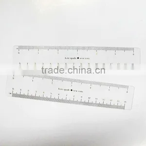 Promotional Gifts Drafting Supplies 15cm Plastic Scale Ruler With Own Design thumbnail-4