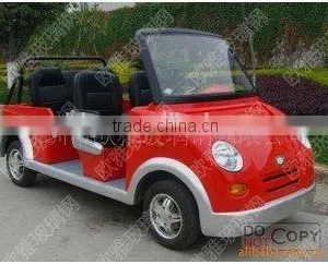Fiberglass Car Statue for Amusement Park FRP Smart Car thumbnail-1