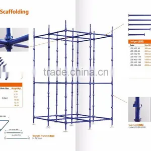 Best Price Steel Cuplock Scaffolding for Building Construction / Concrete Formwork Scaffold thumbnail-3