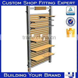 Countertop Wooden Wall Mounted Retail Display Shelving Units thumbnail-5