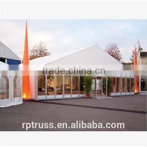 Hot Sale 18mx30m Aluminum Frame PVC Tent With Glass Side Wall thumbnail-2