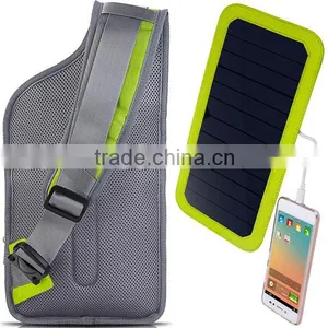 High Efficiency Solar Powered Backpack Bag thumbnail-5