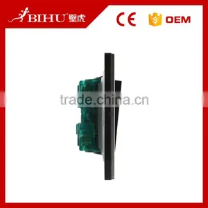 BIHU Brown or Silver Color Home Light Use 4 Gang 2 Way Switch With Cheap Price thumbnail-4