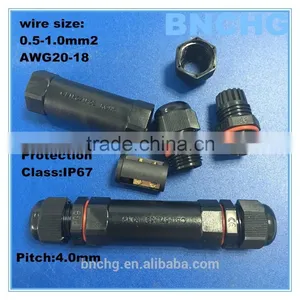 Hot Sale 250V Cable Type IP67 Waterproof Connectors 2pin 3pin thumbnail-2