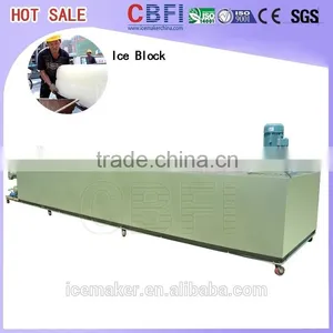 10 Tons Per Day Block Ice Machines With 50kgs Ice Block thumbnail-1