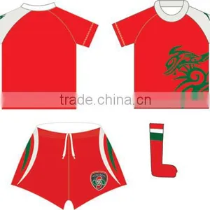 Fully Sublimated Sublimated Rugby Jerseys Shotrs thumbnail-1