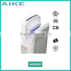 UL RoHS CE Energy Save ABS Sensor High Speed Strong Jet Air Hand Dryer for Toilet thumbnail-5