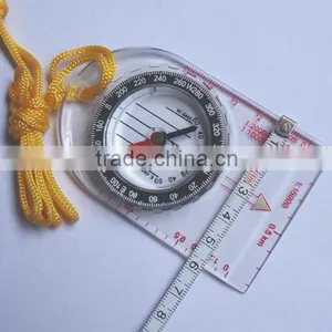 Outdoor Sports Gift Plastic Compass for Kids Hiking and Camping With Rope thumbnail-4