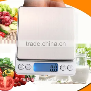 1000g x 0.1g Stainless Digital Pocket Scale Kitchen Scale Jewelry Weight Balance thumbnail-1