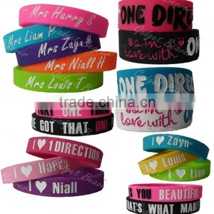 One 1 Direction Silicone Wristband thumbnail-1