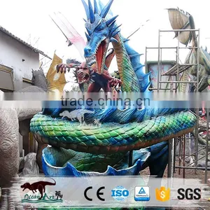 OA 4132 Hot Sale Mythological Animatronic Dragon for Park thumbnail-3