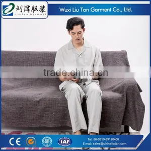 Plaid Poplin Mens Pajama Sleepwear From China Supplier thumbnail-2