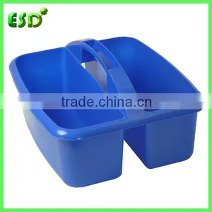 ESD Plastic Caddy Basket With 2 Compartments thumbnail-1