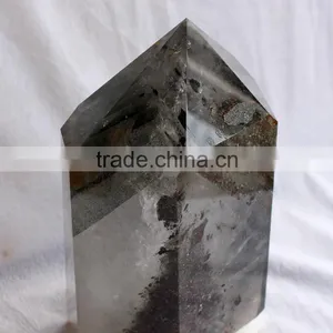 5.4kg Natural Rock Green Phantom Crystal Point Chorite Quartz Crystal Wand thumbnail-6