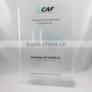 Fashionable Top Sell Clear Diamond Acrylic Trophy thumbnail-1