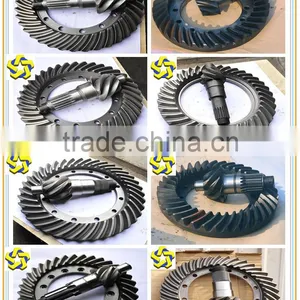Liugong 5 Ton Wheel Loader Spare Parts 50C Spiral Bevel Gear Crown Gear 8/37 Bevel Gear Construction Machinery Parts Gears thumbnail-2