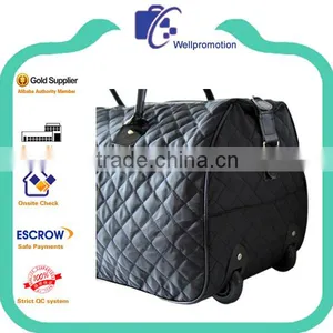 Custom Sport Trolley Bag Carry Duffel Travel Bag With Trolley thumbnail-4
