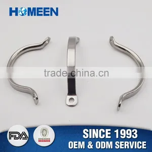 OEM Custom Service High Gloss Stainless Steel Side Handle For Cookware Pan / Pots thumbnail-1