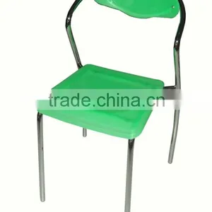 Wholesale Cheap Stackable Bar Plastic Chair With Metal Legs PM053 thumbnail-4