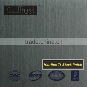 SUS Hairline Stainless Steel Decorative Cladding Plate thumbnail-1