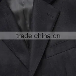 2015 New Style 100% Cashmere Classic Black Cashmere Overcoat thumbnail-2