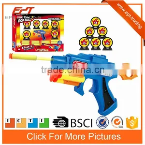 Safe Air Soft Plastic Toy Gun Super Shooting Pop Gun thumbnail-1