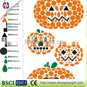 DIY Halloween Pumpkins Sticker Design thumbnail-3