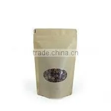 Standing Clear Window Paper Bag With Zipper thumbnail-1