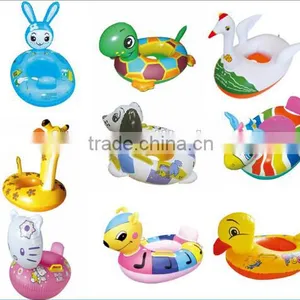 Animal Design Inflatable Kids Boat / Kids Boat Swimming Toy / Inflatable Animal Toys for Kids thumbnail-1