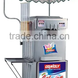 Factory Price Lestars Supplier Soft Serve Ice Cream Machine BQL-S22-1 Liquid Nitrogen Ice Cream Machine Soft Ice Cream Machine thumbnail-2