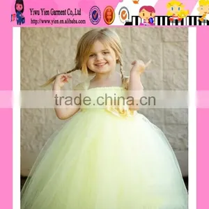 2015 New Arrival Baby Tutu Dress Maxi Light Yellow Baby Tutu Dress thumbnail-1