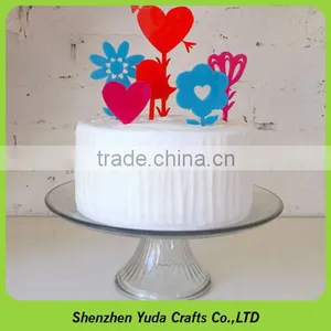 Heart Shaped and Flower Shaped Colorful Cake Toppers to Decorate Your Cake Perfectly thumbnail-1