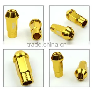 New BLOXI Aluminum 50MM Length Colored Wheel Lug Nuts thumbnail-2