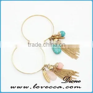 High Quality+In Stock+Small MOQ Gold Plating Fashion Gemstone Bracelet thumbnail-6