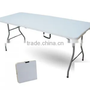 Plastic Folding Table/ 6' Folding Table/ Plastic Table thumbnail-1