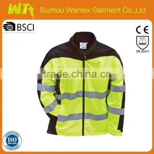 100% Polyester hi Visibility Reflective Working Men Life Working Jacket With Reflector thumbnail-1