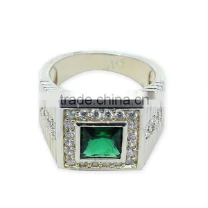 Men Ring Silver 925 Men Ring Rhodium Platting thumbnail-2