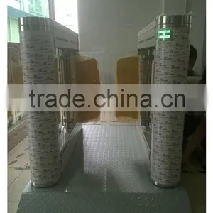 CE Passed Security Swing Gate Fingerprint Access Control Swing Barrier Turnstile for Club thumbnail-1