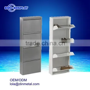 Exhibition Metallic Shelves Rack Display Rack Metal Storage Rack thumbnail-5