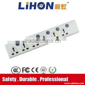 Multi Socket Extension Cord 6 Pin 13 Amp Electrical Socket thumbnail-1