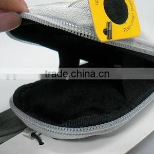 4.5inch Blue Color Anti-shock 600D Waterproof Embossed Logo Eva Hard Camera Case thumbnail-2