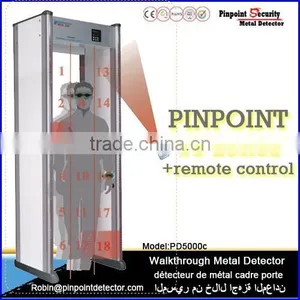 Pinpoint Factory 8 Zones Full Body Archway Walkthrough Metal Detector, Dubai Gold Detector Price thumbnail-2