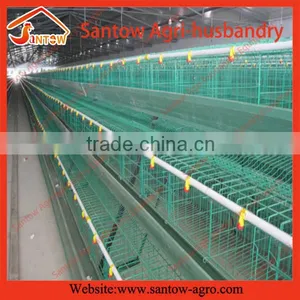 Automatic Chicken Egg Layer Cages Hen House Chicken Coop for Nigeria Farm thumbnail-5