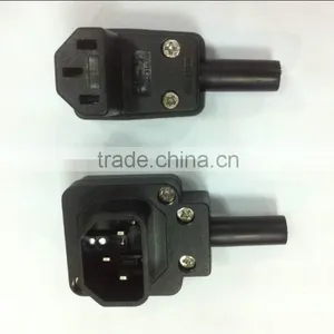 Hot Selling IEC C13 Female Power Connector Plug 90 Degree Socket Plug thumbnail-3