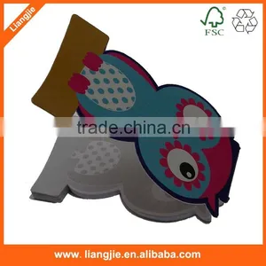 Owl Shaped Sticky Note,animal Style Memo Pad, Animal Shaped Sticky Note thumbnail-2