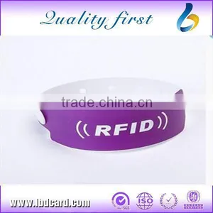 RFID EM4200 Wristbands EM4200 Disposable PVC Bracelets thumbnail-4