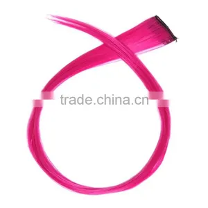 Party Decorative Straight Hair Piece Clip in Extension thumbnail-3