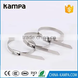 Factory Direct Sale Self-locking Stainless Steel Cable Tie thumbnail-1